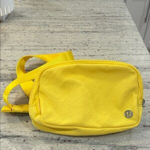 Lululemon Yellow Crossbody Bag